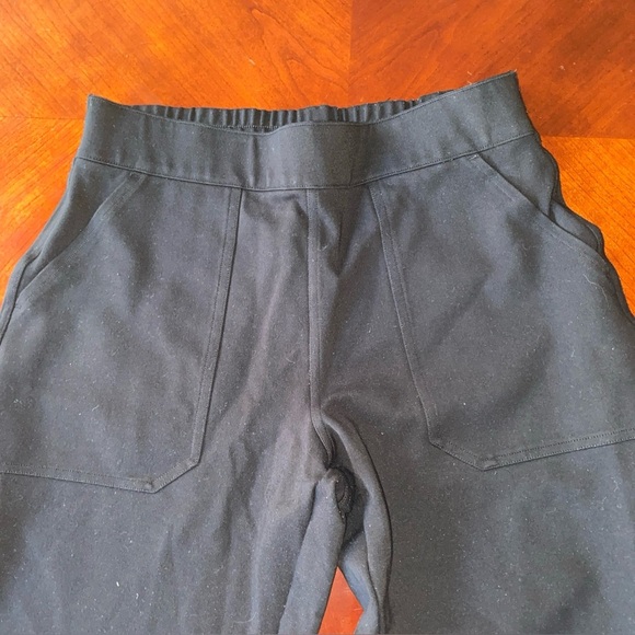 Spanx | Women’s SZ Large | Black Pull On The Perfect Pant Ankle Joggers | Cozy - Picture 6 of 8